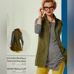 Cabi Explorer Vest NWOT size M